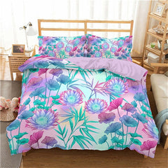 3pcs Bedding Set Bamboo Duvet Cover