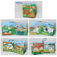 Soft Cloth Educational Toddler Books For Infants Early Development