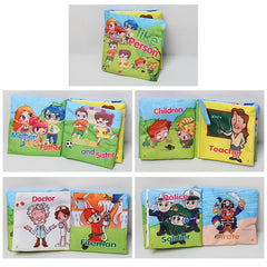 Soft Cloth Educational Toddler Books For Infants Early Development