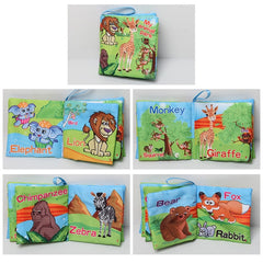 Soft Cloth Educational Toddler Books For Infants Early Development