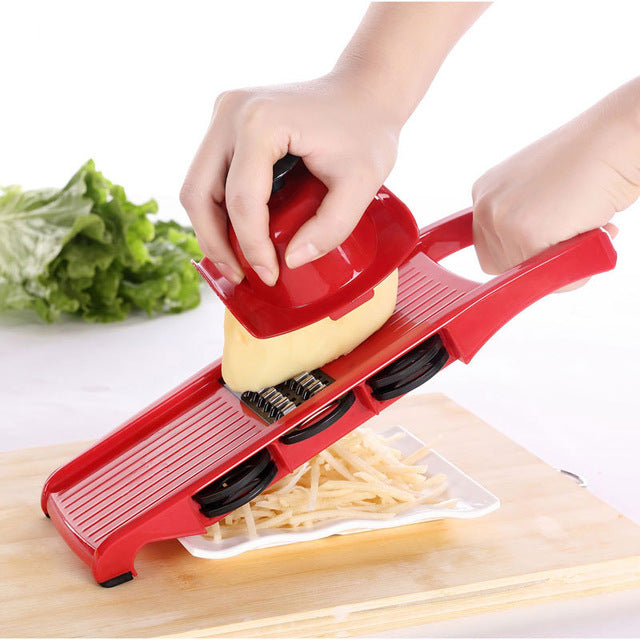 6 IN 1 MULTI-WAY VEGETABLE SLICER